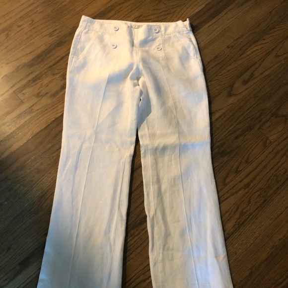 LOFT SIZE 6 WHITE DRESS PANTS - Picture 6 of 7